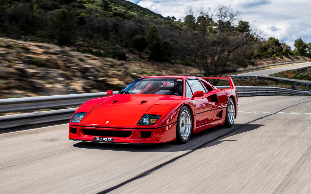 This Ferrari F40 once owned by Alain Prost is for sale