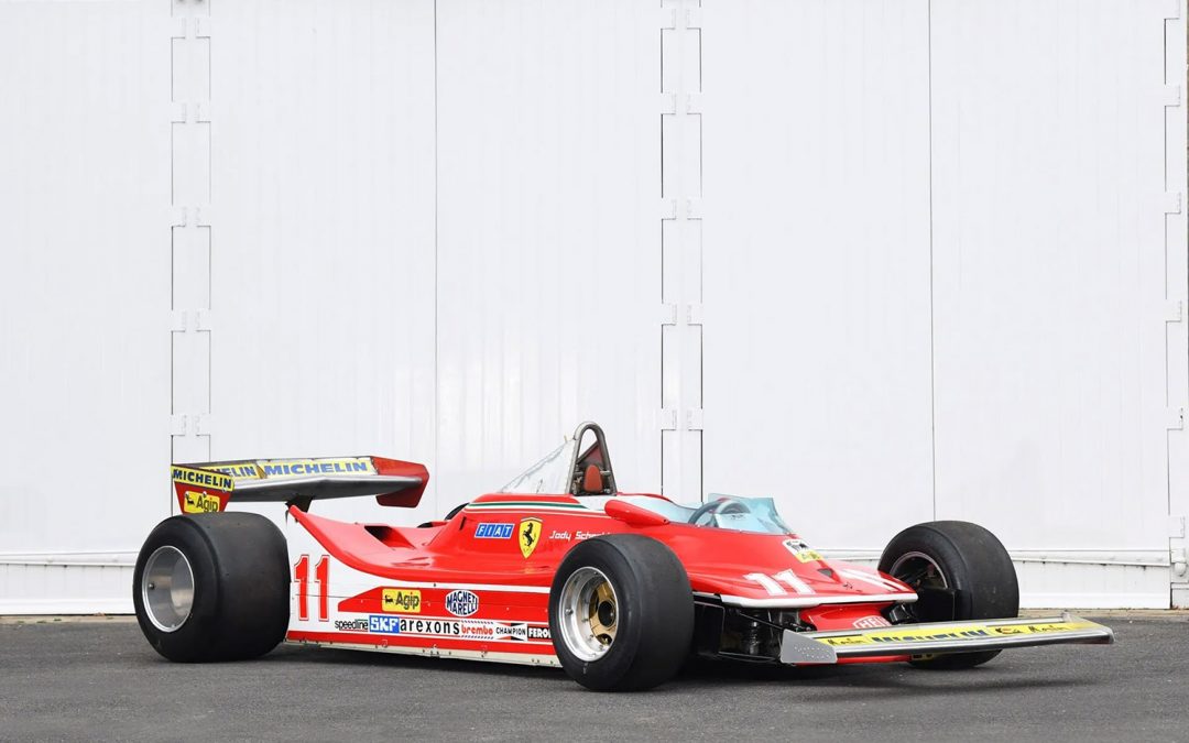Scheckter Ferrari up for sale in Monaco