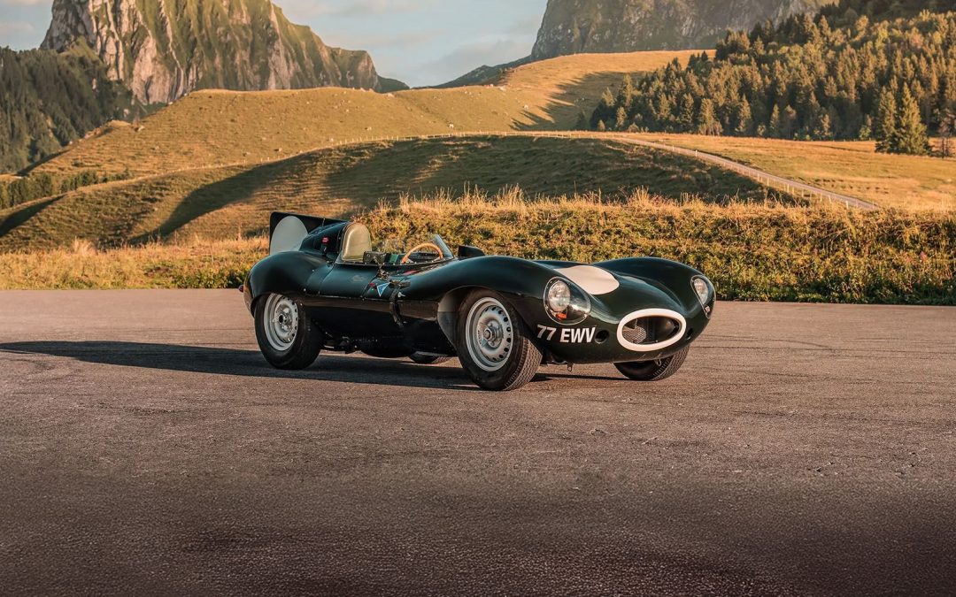 Never-raced Jaguar D-Type up for sale
